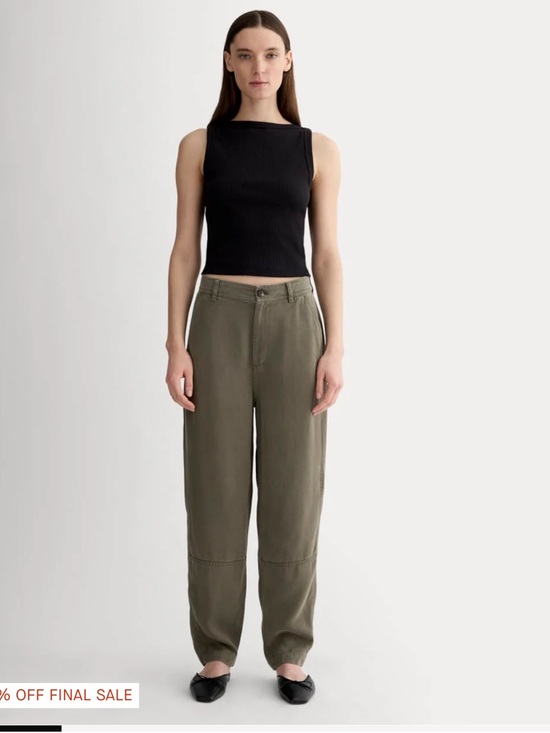 Everlane Pants - Everlane the Chino in Buttersoft - Olive size 8